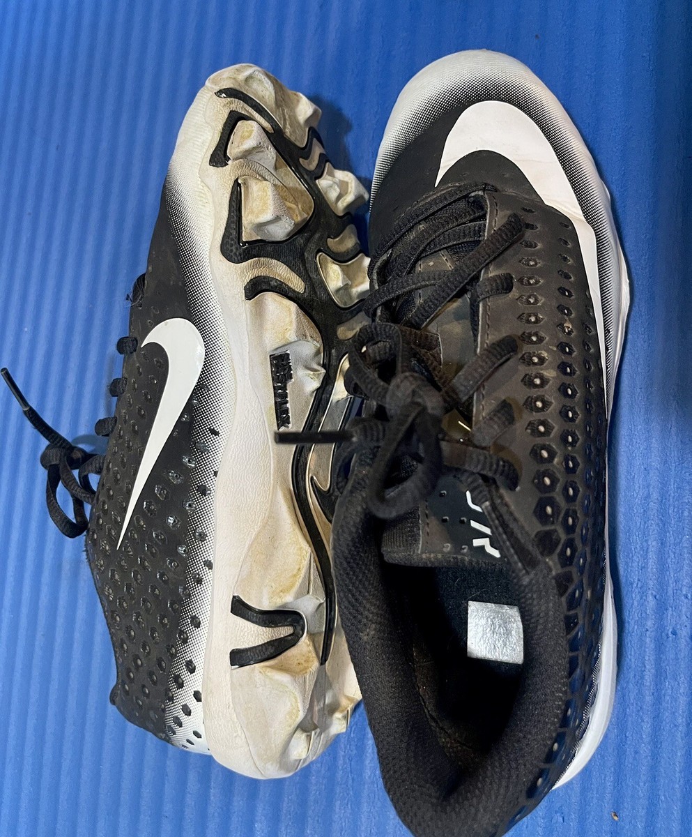 Nike Vapor FASTFLEX Cleats Shoes Black/White Boys SIZE 5.5  display picture 3