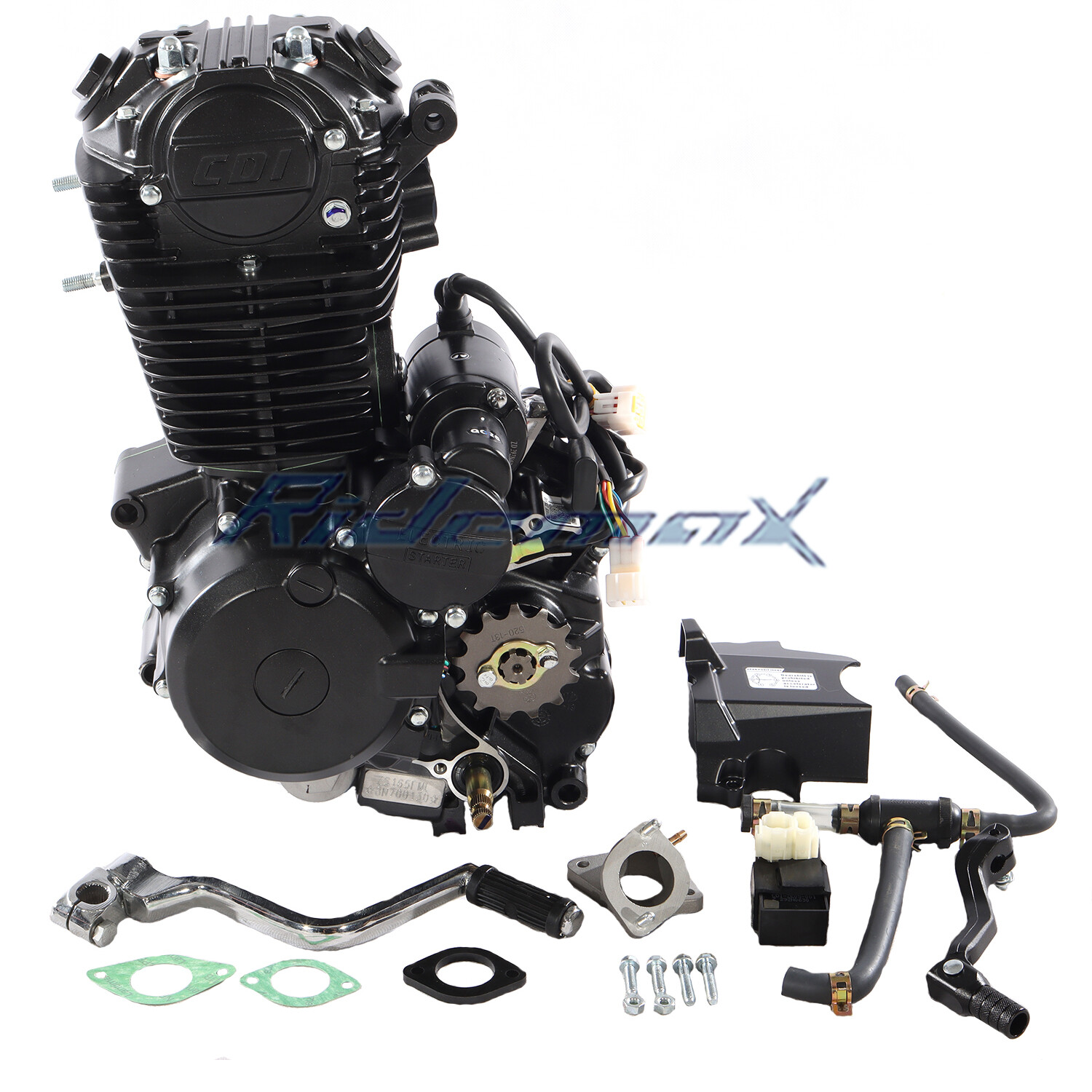 250cc Zongshen Engine with Manual Clutch Electric Kick Start Dirt Bike  Titan 250