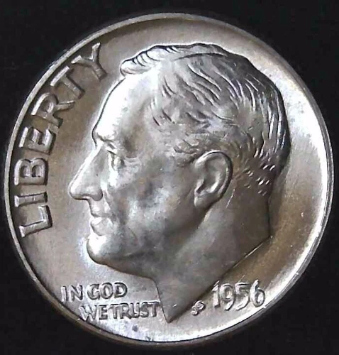 1956-P 10C Roosevelt Dime BU 90% Silver (I choose) 24oww0226