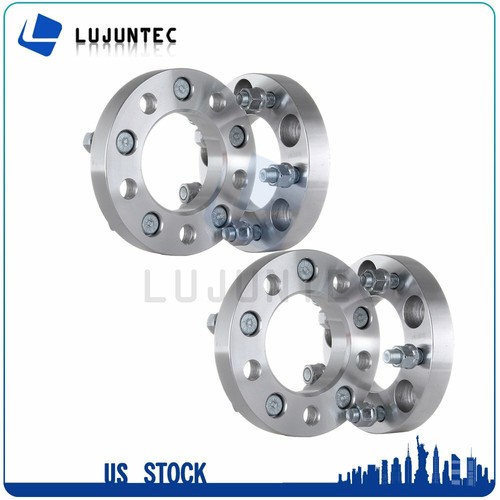 5x5 1" inch (4) Wheel Spacers 1/2" Studs Fits Jeep Wrangler JK Grand