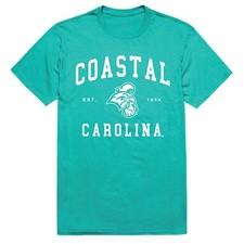 Coastal Carolina University Chanticleers NCAA Logo Licensed T-Shirt S-2XL