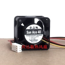 1 PCS SANYO Fan 109P0424F3D043 DC 24v 0.055A 4CM 4028 3 PIN