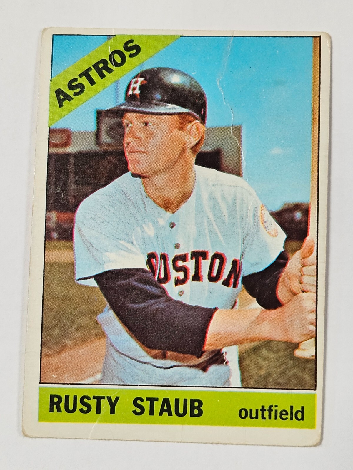 1966 Topps #106 Rusty Staub Houston Astros Very Good Actual card is ...