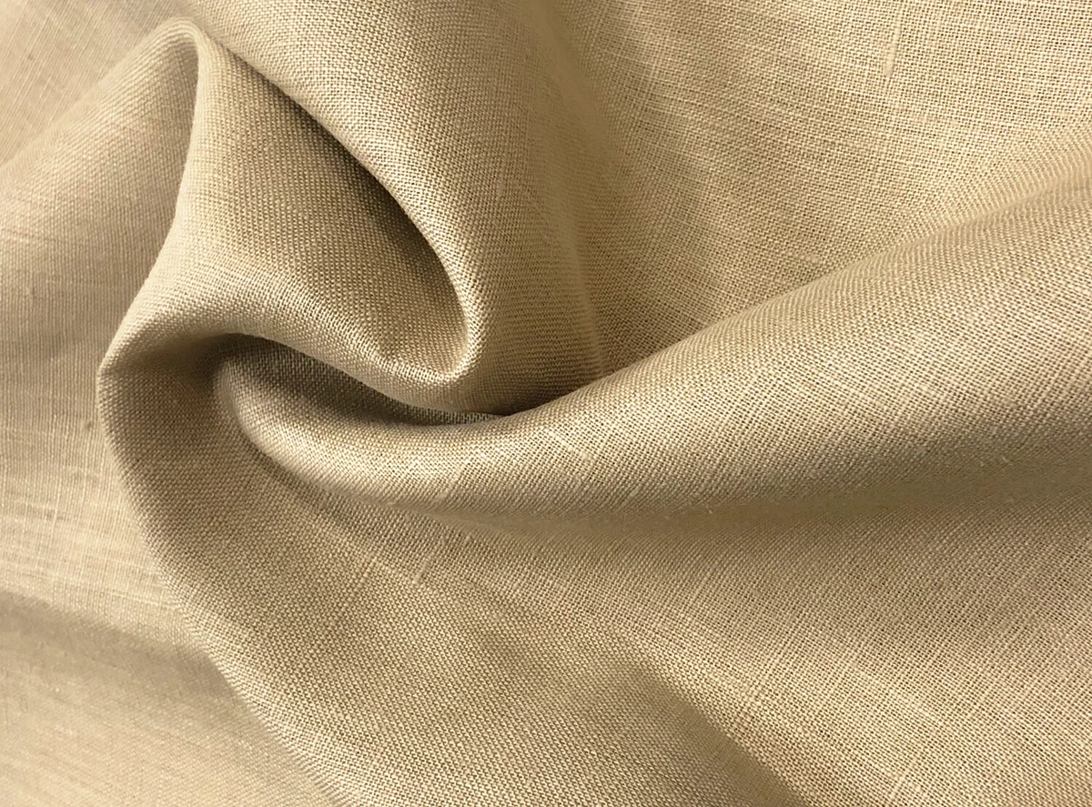 Natural 100% Linen Fabric Material 140cm Wide Per Metre Dress Bag