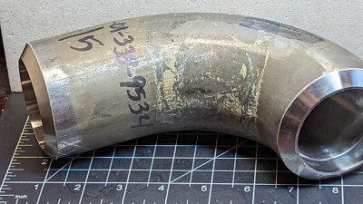 2 ½  90˚ Stainless Butt Weld Elbow Short ANSI B16.9, SCH160 [B6BB]