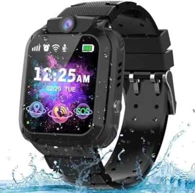 Smartwatch Kinder mit Telefonfunktion Armbanduhr SOS für iPhone Samsung Huawei