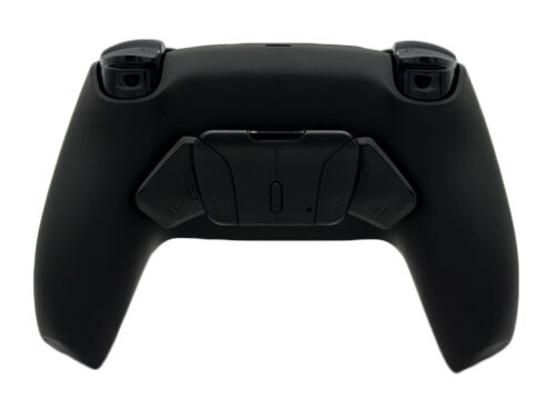 Black V4 Pro Modded + 4 Reflex Paddles Silent Modz Wireless Controller for PS5 - Picture 2 of 19