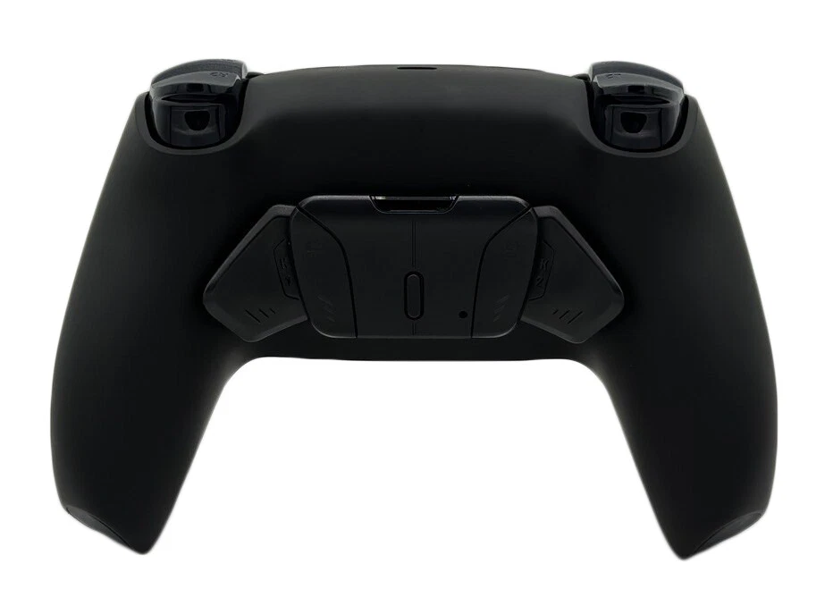 Black V4 Pro Modded + 4 Reflex Paddles Silent Modz Wireless Controller for PS5 - Image 2 of 4