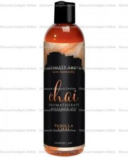 Intimate Earth Chai Vanilla Massage Oil Aromatherapy Scented Sensual Lotion 4oz
