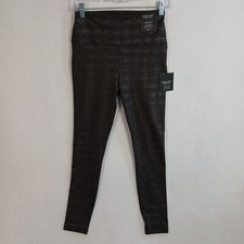 Vera Wang Simply Vera Women's High Rise Leggings Size S 4-6 Black Camo NWT