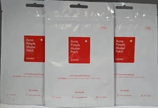 (3 PACK) COSRX Acne Pimple Master Patch, 24 Patches Each - EXP: 2/27