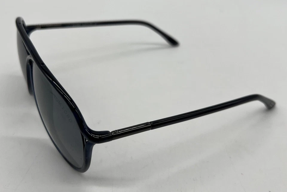 Gafas de sol Tom Ford TF 206 50B Maximillion azul degradado con caja y estuche Foto 4 de 4