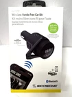 Scosche Bluetooth Wireless Hands-Free Car Kit 2 USB Charging Port FM Transmitter