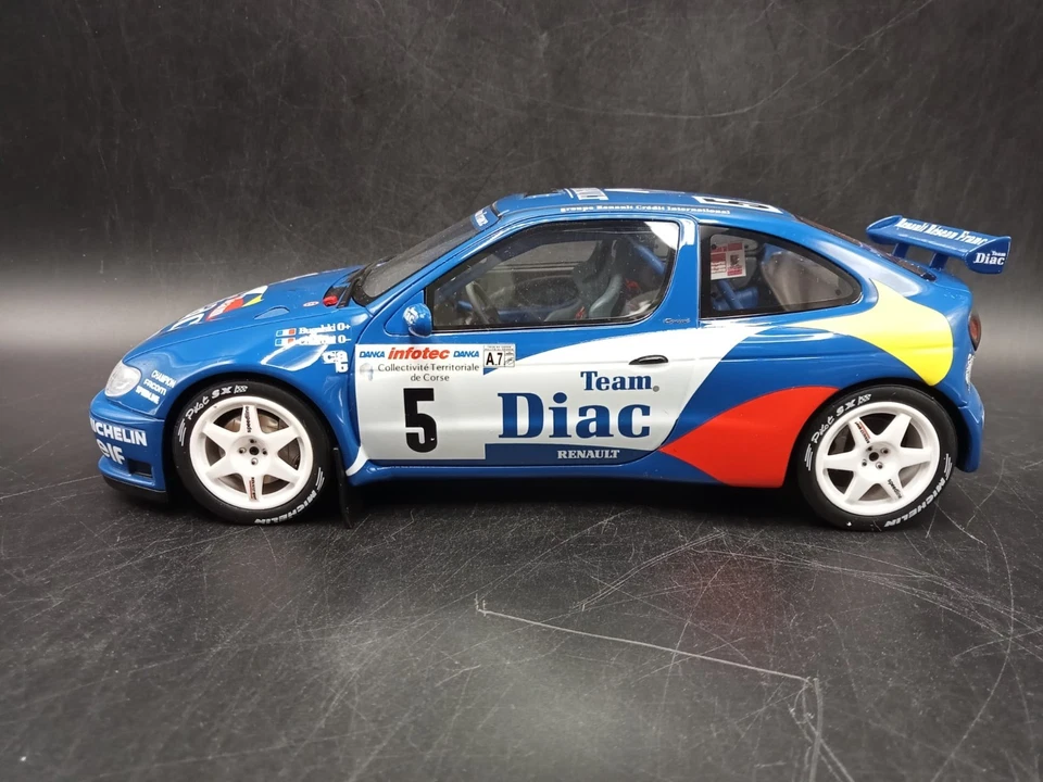 Renault Megane Maxi Kit Car rally Tour de Corse 1996 1/18 Ottomobile OT272 - Immagine 2 di 4