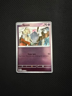 Spoink 062/132 Common Mega Evolution Pokemon Reverse Holo Near Mint