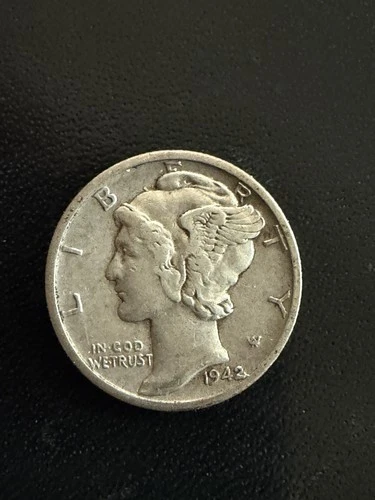 1942 D Mercury Dime VF