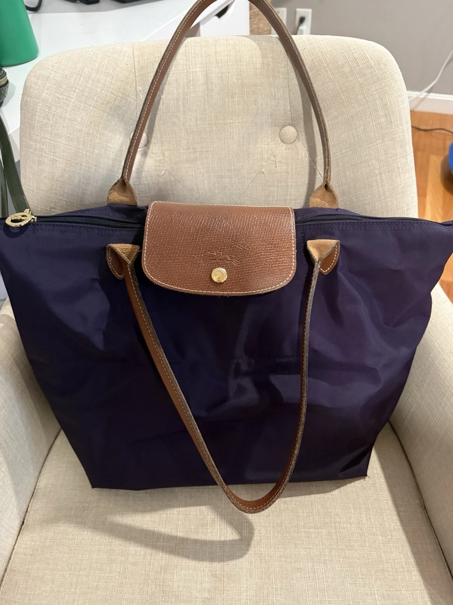 Purple Bags & Longchamp Le Pliage Handbags for Women for sale | eBay