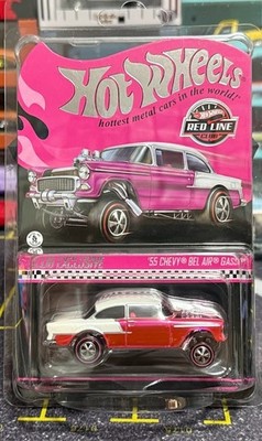 2025 Hot Wheels RLC 55 Chevy Bel Air Gasser Spectraflame Pink