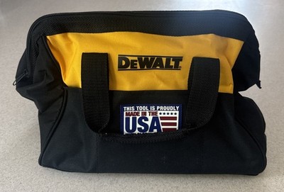 Dewalt N737419 Heavy Duty Ballistic Nylon Tool Bag 13''x9''x8'' w/ Runners