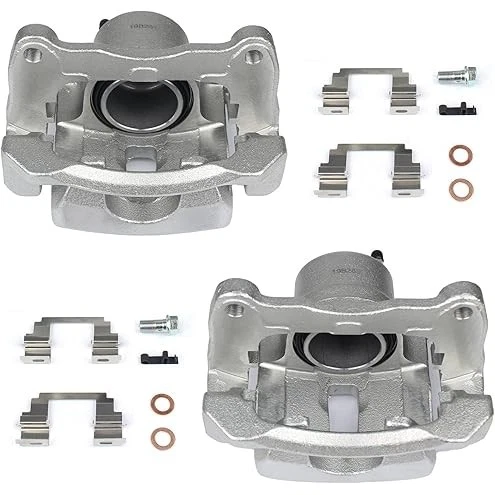 DRIVESTAR New Front Right Disc Brake Caliper with Bracket for Isuzu Pickup 88-95 Foto 3 de 4