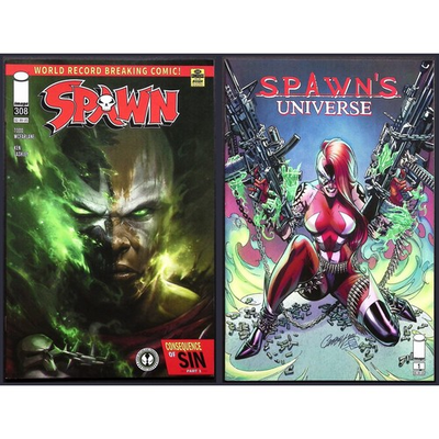 #ad #ad Spawn #308 Spawn#x27;s Universe 1 Image 2021 Campbell Lashley Variant NM Lot $14.88