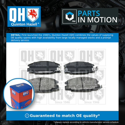 Brake Pads Set fits OPEL CAMPO 2.5D Front 91 to 01 QH 1605825 94388198 1605916
