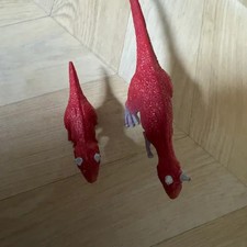 Dino Mecard Double Figure Karnor Toy - Missing Lower Jaw