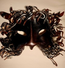 Halloween-Original LEATHER Elder Cat Mask