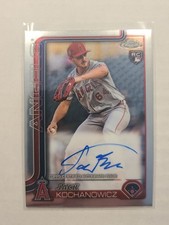 2025 Topps Chrome Autograph Jack Kochanowicz RC #RA-JKO Auto Los Angeles Angels