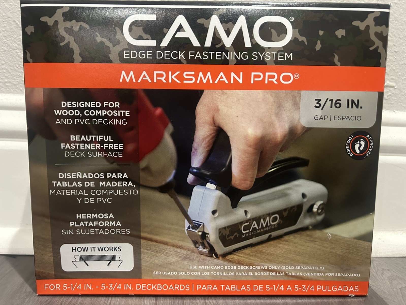 NEW Camo C345001 Deck Fastening System 3/16 Gap Marksman Pro