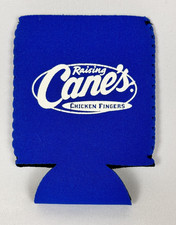 Raising Cane’s Chicken Fingers Blue Koozie Can Bottle Insulator UK Wildcats NEW