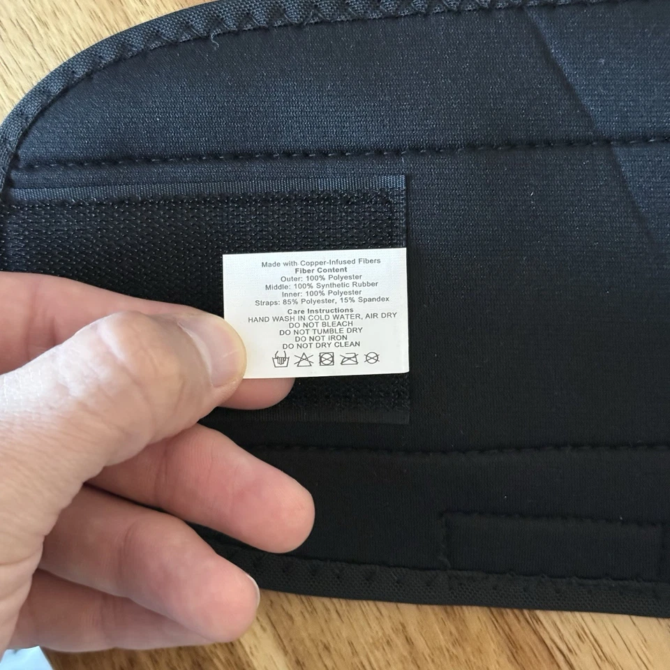 Copper Fit Back Support 3 IN 1 Fits 30โ- 48โ Waist UNISEX READ* - Image 4 of 4