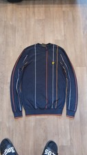 Lyle & Scott Herren Strickpullover blau gestr...