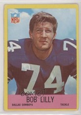 1967 Philadelphia Bob Lilly #55 HOF 2v5