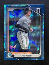 2024 Bowman Sapphire Edition Jace Jung Chrome Prospects #BCP-5 Detroit Tigers