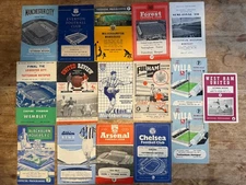 Tottenham Hotspur 1960/61 Double Season 16 away Programmes Spurs bundle job lot