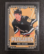 Noel Acciari 2025-26 O-Pee-Chee #229 Retro Black Border /100 Penguins
