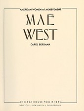Mae West Library Binding Carol, Horner, Matina S. Bergman