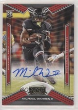 2020 Panini Chronicles Draft Picks Playoff Signatures Michael Warren II Auto 0g4