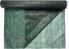 40 6' x 100 FT Eyelets Shade Cloth Roll Sunblock Shade UV Resistant Net Garden