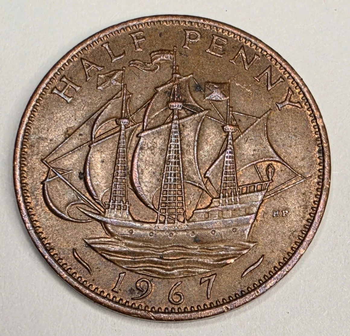 Uncertified 1967 UK Half Pennies for sale | eBay