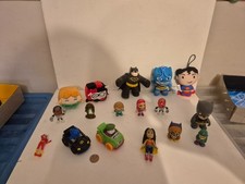 DC Batman Toy Figure Bundle Lot x17, Soft Toy,Goo Jit Zu,Joker Fisher Price Cars