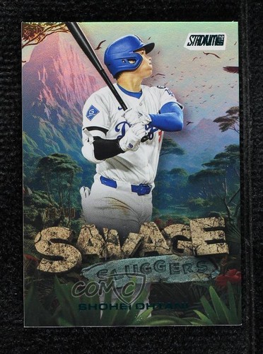 2025 Topps Stadium Club Savage Sluggers #SS-7 Shohei Ohtani Dodgers