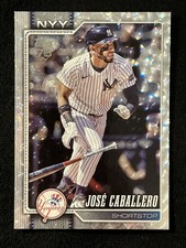 2026 Topps Series 1 Jose Caballero #88 Silver Foilboard New York Yankees