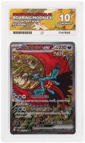 ACE 10 - Roaring Moon ex 218/187 - Terastal Festival ex Pokemon Special Art Rare