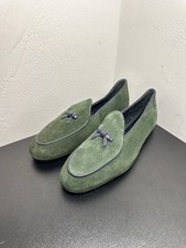 Todd Snyder x Rubinacci Men's Suede Marphy Loafer Green Size 42 No Box