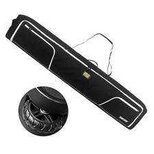 Ski Bags for Air Travel - Ski Bag with Wheels Fit Single Snowboard or 190 Black