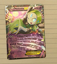 Pokémon TCG Meloetta EX RC11/RC25 Legendary Treasures RC Holo English 110 NM