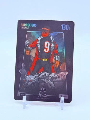 Joe Burrow Burrocious Steel Foil #BF-20 - 2024 Bo Jackson Battle Arena 1st Ed