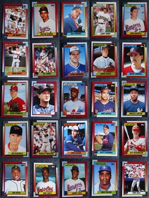 1990 Topps Major League Debut 1989 Baseball Cards Complete Your Set U Pick 1-152